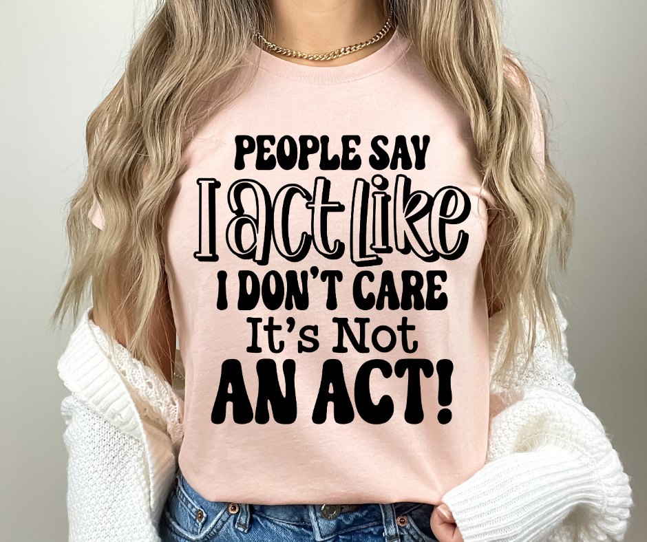 It is not an Act