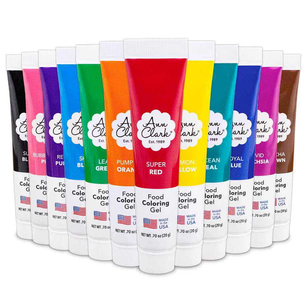 Food Coloring Gel 12 Pack