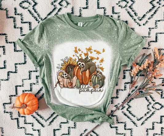 Sloth Hello Pumpkin