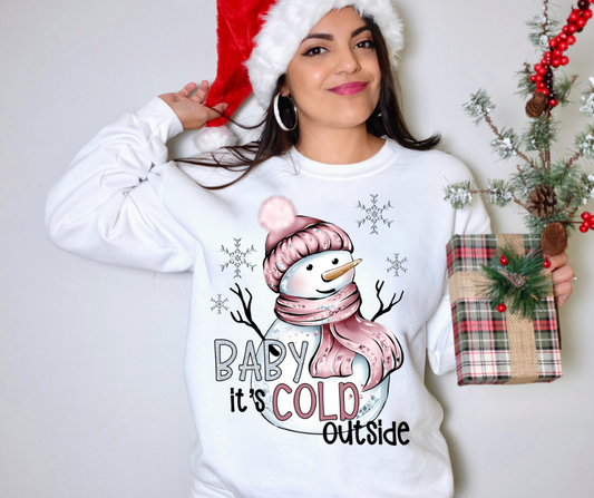 Baby its Cold outside snowman