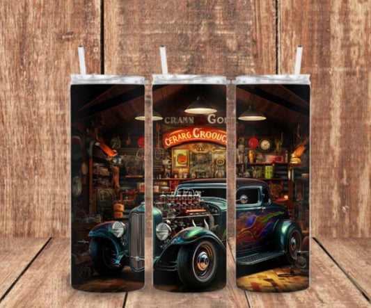 Classic Car Tumbler