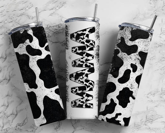 Cowprint Mama Tumbler