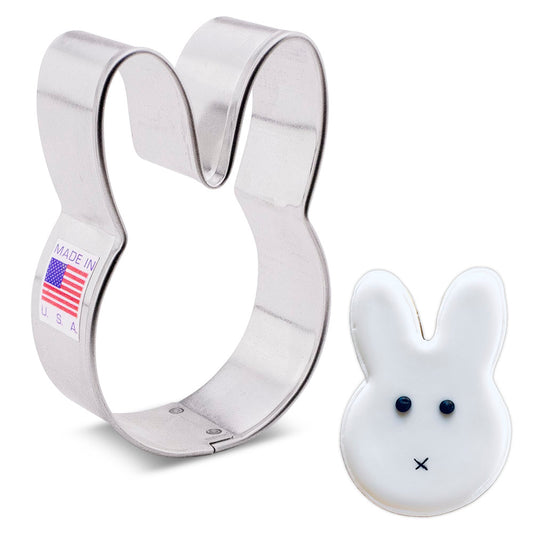 Cute Bunny Head Cookie Cutter