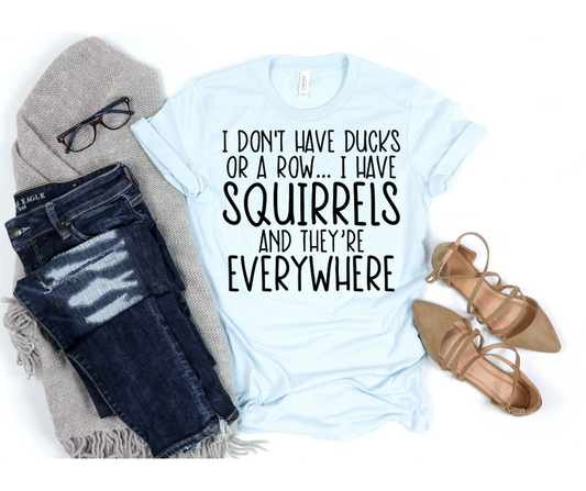Squirrels Everywhere