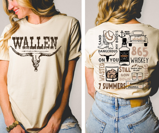 Wallen (front and back)
