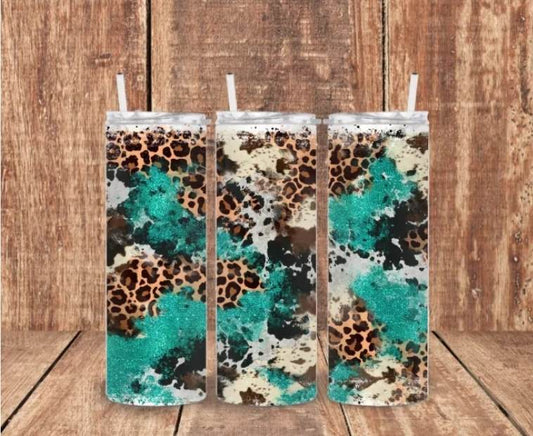 Cow, Cheetah and Turquoise