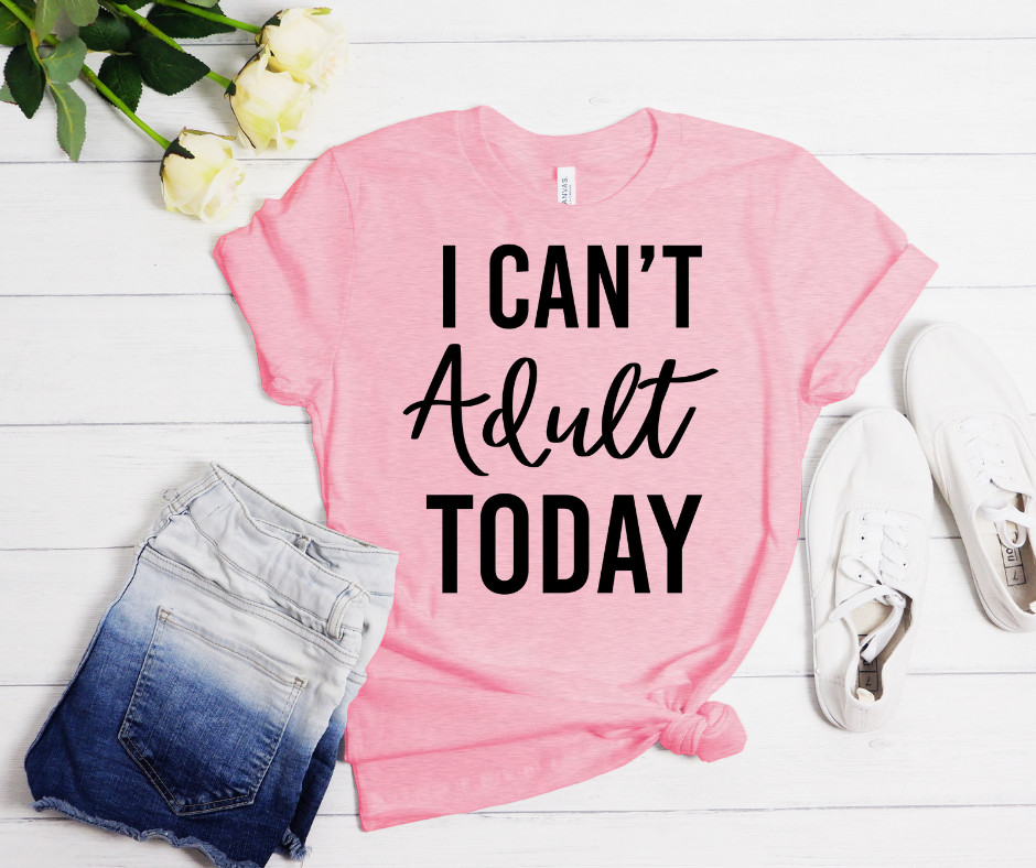 I can't Adult