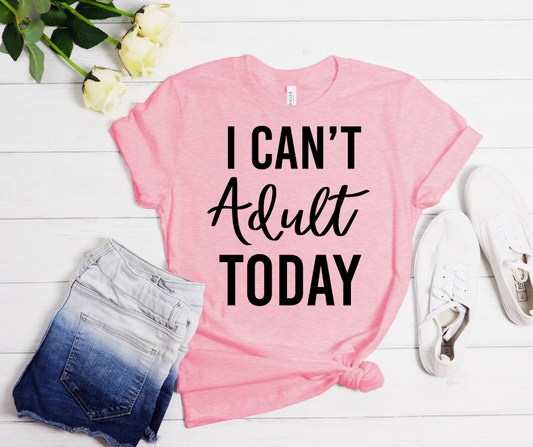I can't Adult