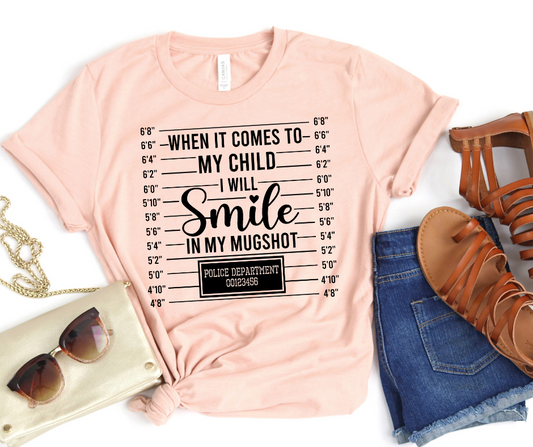 Smile in my Mugshot